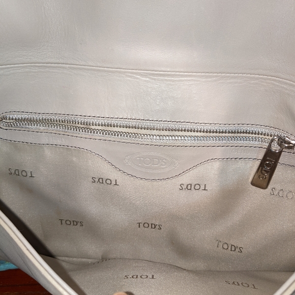 Tod\'s leather clutch